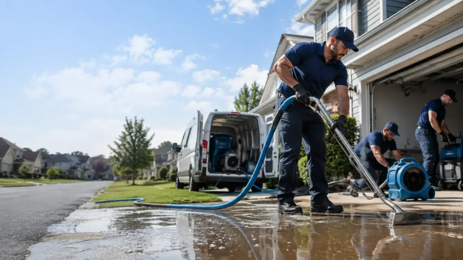 Flood Damage Restoration in Orchard, IA